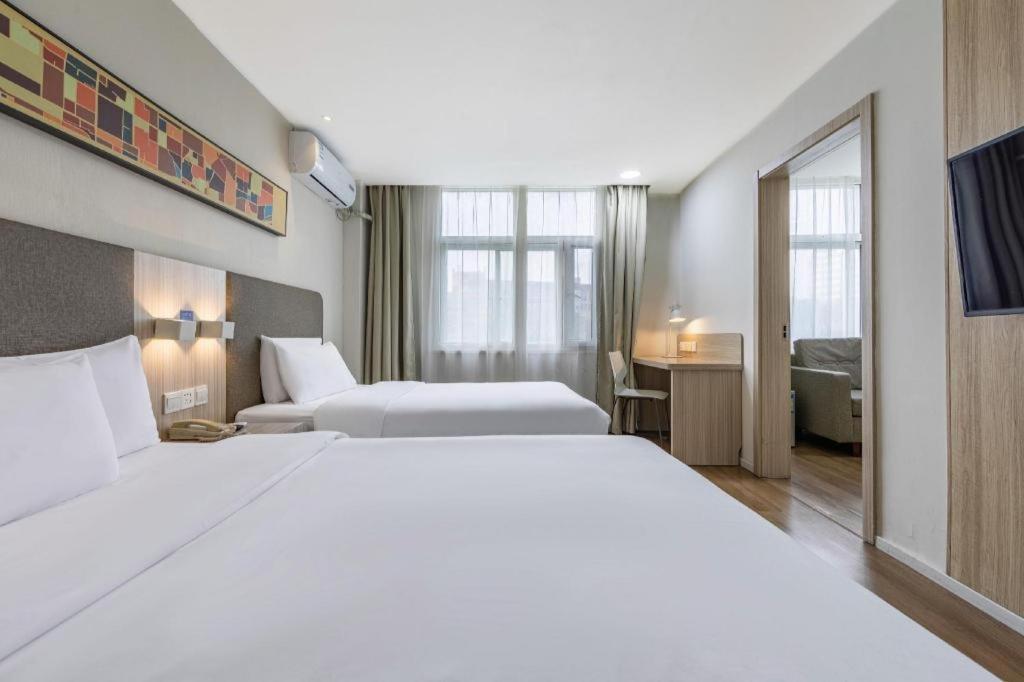 Hanting Hotel Shanghai Songjiang Exterior foto