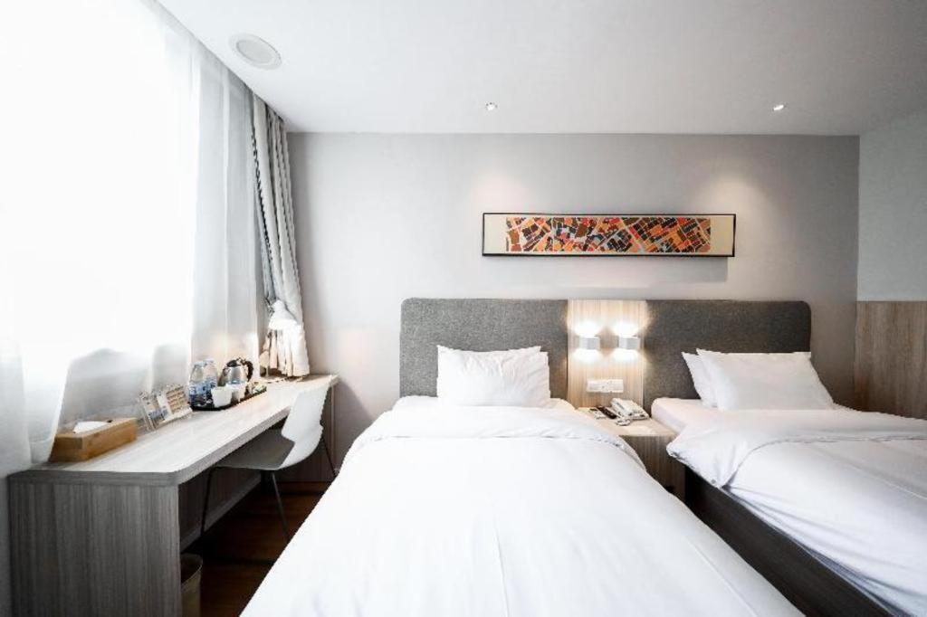 Hanting Hotel Shanghai Songjiang Exterior foto
